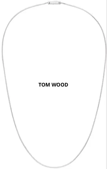 TOM WOOD Boa Chain 목걸이
