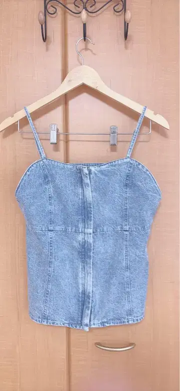 데님 비스체 프리 사이즈 새 제품 미사용