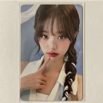 IVE 원영 ALIVE 초회 한정판 A반 봉입 트레이딩 카드 1장