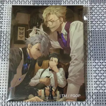 FGO CBC 로손 콜라보 스퀘어 캔뱃지 홈즈 모리어티
