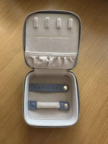 호텔 스타일 인테리어 가죽 주얼리 케이스