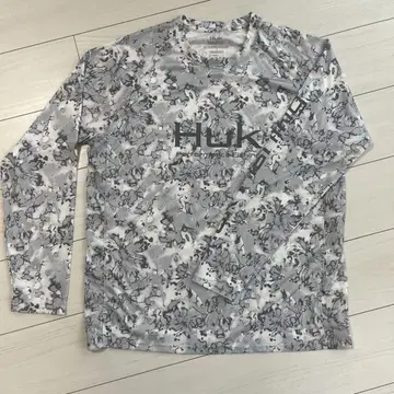 Huk 카모플라주 패턴 롱 티셔츠 L 사이즈