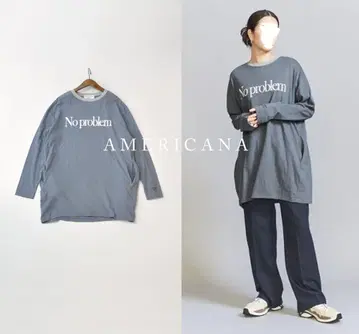 아메리칸 뷰티 앤 유스 프린트 링거 티셔츠
