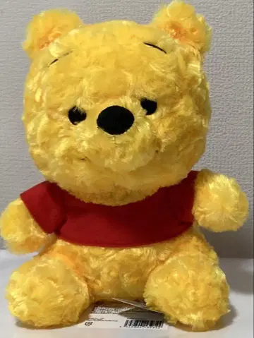 디즈니 곰돌이 푸 봉제 인형 가챠 피규어