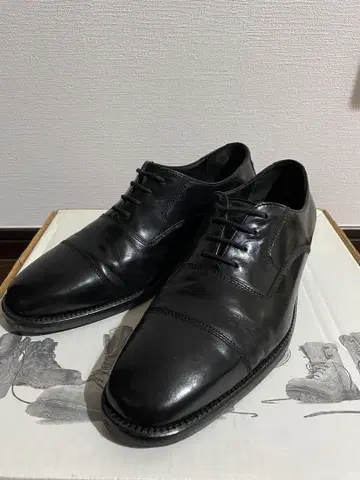 콜하 스트레이트 팁 7.5 약 25.5cm 남성용 블랙