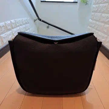 BARCOS 소가죽 라운드 숄더 백