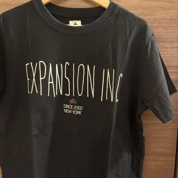 EXPANSION INC. 블랙 티셔츠 M 사이즈
