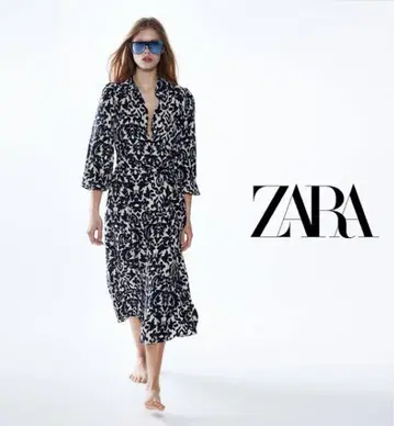 ZARA 미디 원피스