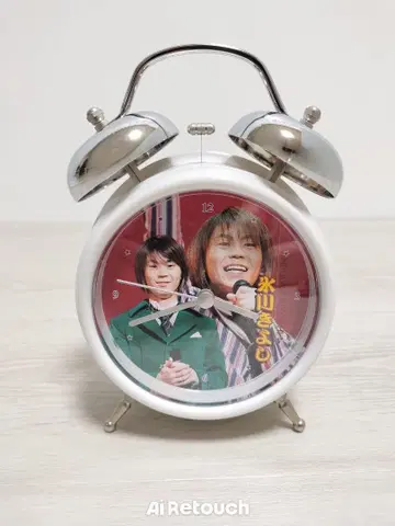 알람 시계 히카와 키요시 초기 화이트