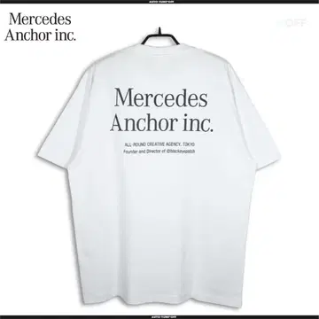 Mercedes Anchor Inc. Logo 셔츠 White XL