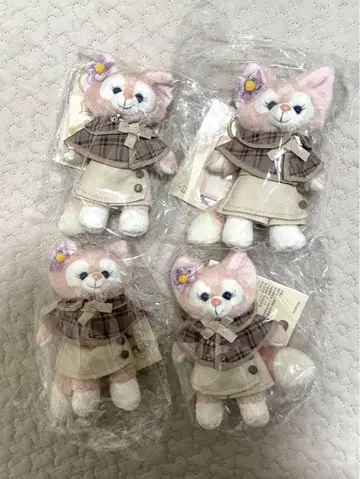 상하이 디즈니 탐정 리나벨 키링 4점 (낱개 판매 가능)