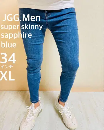 JGG.Men 제깅멘 스키니 팬츠 스키니 데님 sb34