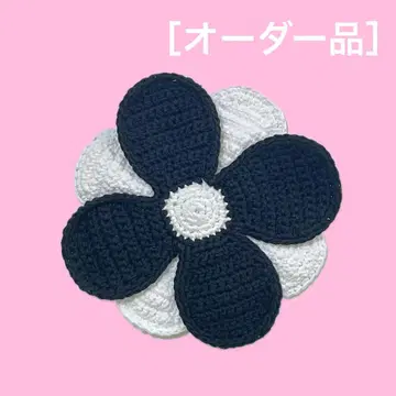 커다란 꽃 헤어핀
