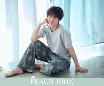 PEACH JOHN 마츠시마 소우 모델 룸웨어 timelesz