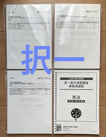 2025년 사법서사 택일 집중 연수 강좌 실천 연수회 전 과목 세트