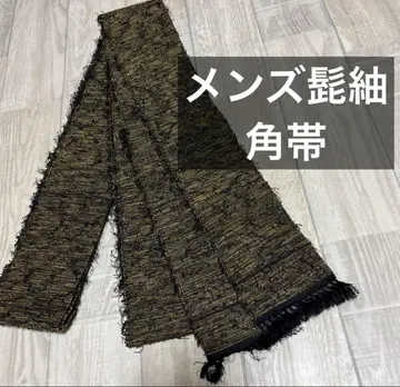 수염 무늬 실크 벨트 (남성용 각형 벨트)