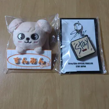 스트레이 키즈 선민 이름 가방 장식 보이스 키링