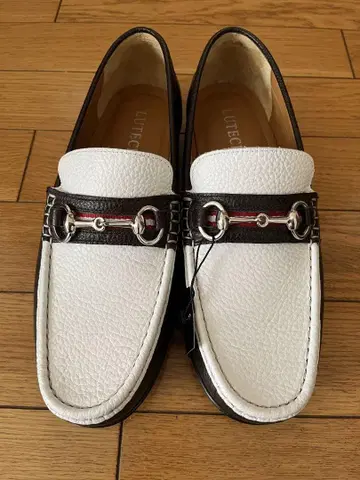 미사용 새상품 마드라스 루테시아 로퍼 가죽 25.5cm