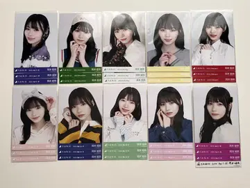 노기산 46 오카모토 히나 생사진 10종 세트 판매