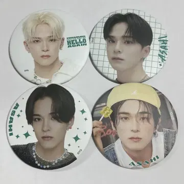아사히 캔뱃지 treasure