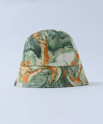CALIFORNIA OUTFITTERS / 마블 패턴 버킷햇