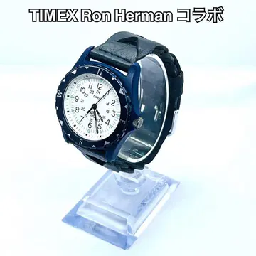 TIMEX Ron Herman 콜라보레이션 시계 SAFARI 네이비 계열