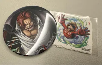 ONEPIECE DAY 바운티 러쉬 캔뱃지 샹크스 스티커
