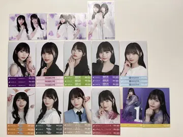 노기산 46 오카모토 히나 생사진 9종 세트 + 단품 5장 묶음 판매