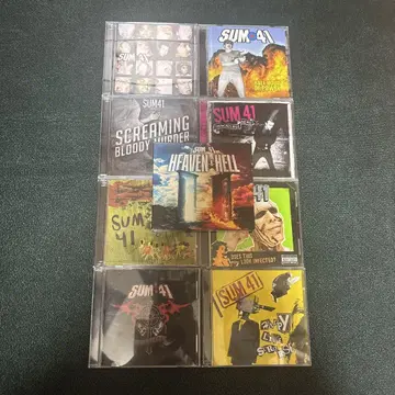 Sum 41 CD 세트