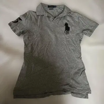 Polo Ralph Lauren 그레이 반팔 피케 셔츠