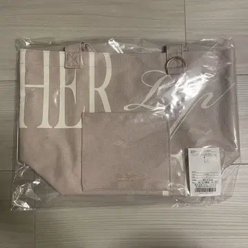 나고야점 한정 HLT 데일리 로고 토트백 로즈