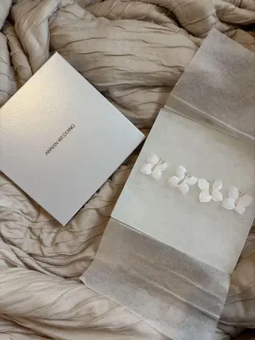 ANNAN WEDDING 나비 헤어핀 4피스