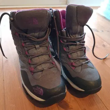THE NORTH FACE 등산화 그레이/퍼플