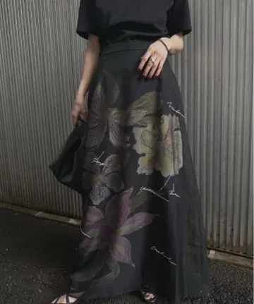 KEITAMARUYAMA AMERI SHEER LAYERED SKIRT