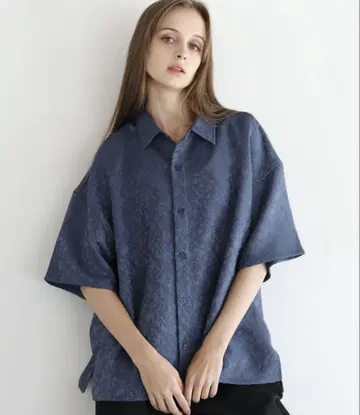 LILL 리라크싱 반소매 레귤러 셔츠