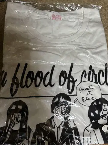 a flood of circle 10주년 THE BLUE 투어 티셔츠
