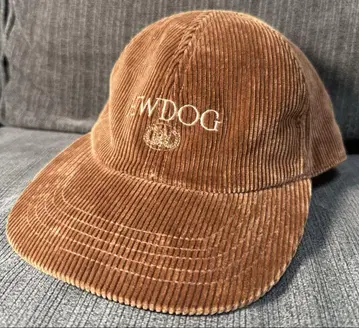 THE H.W.DOG&CO. 코듀로이 캡 캐멀 브라운