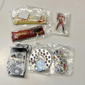 가챠가챠 캡슐 토이 후루타맨과 초콜릿 키링 컴플리트