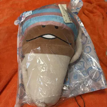 만져봐! 탐정 나메코 재배 키트 이중 나메코 BIG 봉제 인형 (블루)