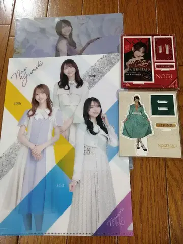노기자카 유키 나오 아크릴 스튜디오, 클리어 파일 세트