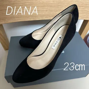 DIANA 펌프스 레드 밑창 23cm 다이애나 스웨이드