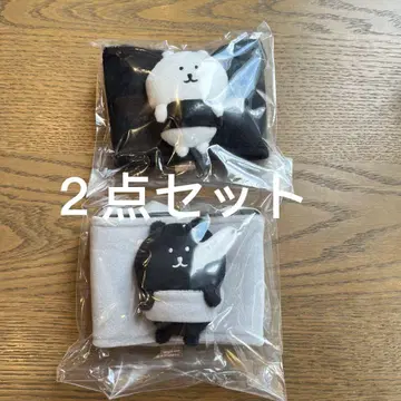 나가노 마켓 봉제 인형 드링크 홀더 다크 곰 나가노의 곰