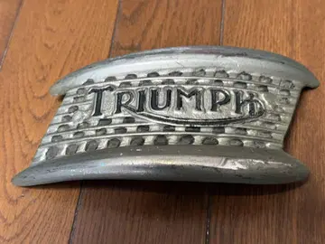 버클 TRIUMPH 트라이안프 메탈 벨트 실버 빈티지