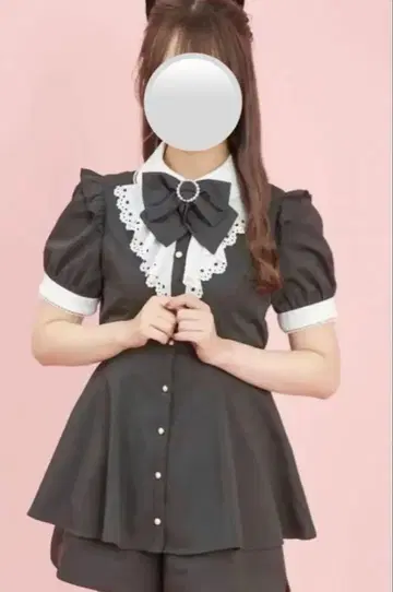 시크릿 허니 세트업 반팔