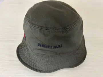 BRIEFING 버킷 햇 올리브