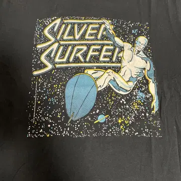 silver surfer 티셔츠 80년대 marvel