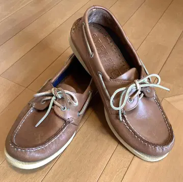 SPERRY TOP-SIDER 데크 슈즈 2아이 천연 가죽 26cm