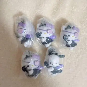 산리오 장난꾸러기 아쿠마 스윙 키티 포차코