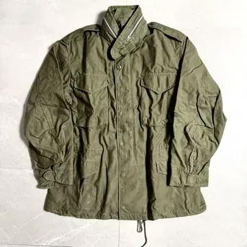 M-R M65 2nd 밀리터리 재킷 실물 알루미늄 지퍼