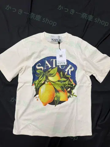 SATUR 레몬 프린트 티셔츠